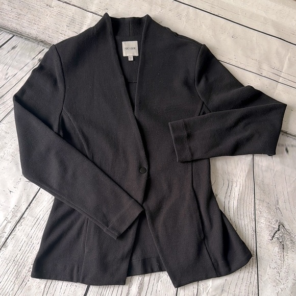 NIC+ZOE Black Blazer Jacket Size M - Picture 2 of 13